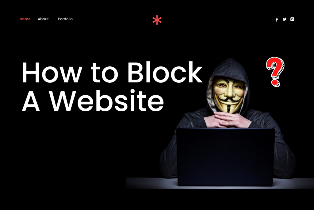 how to block a website